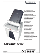 HSM Securio AF300 0.78 x 11mm Handleiding