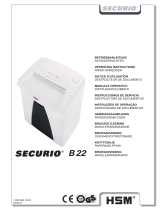 HSM SECURIO B22 Handleiding