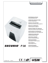 HSM SECURIO P36 1 x 5mm OMDD Handleiding