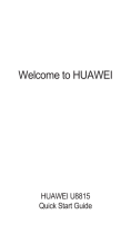 Huawei U8815 Handleiding