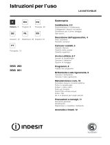 Indesit DSG 051 EU Gebruikershandleiding