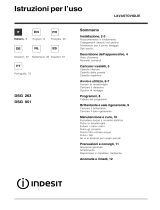 Indesit DSG 051 S EU Gebruikershandleiding