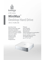 Iomega MiniMax Desktop Hard Drive 1 TB External Snelstartgids