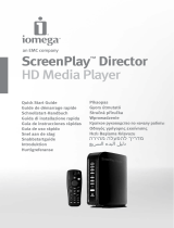 Iomega ScreenPlay™ Director HD Media Player USB 2.0/Ethernet/AV 1.0TB de handleiding