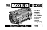 JBL BASSTUBE BTX250 de handleiding