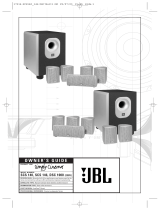 JBL Simply Cinema DSC 1000 de handleiding