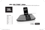 JBL On Time 200P Gebruikershandleiding
