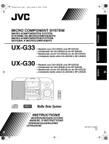JVC UX-G30 Handleiding