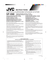 JVC SP-X60 Handleiding