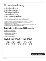 K&#252;ppersbusch IKE178-6 Handleiding