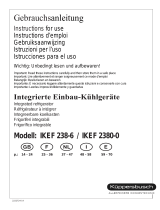 K&#252;ppersbusch IKEF2380-0 Handleiding