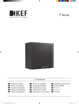 KEF T Series Floor Stand Handleiding