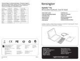 Kensington KeyFolio Pro Removable Keyboard, Case and Stand Handleiding