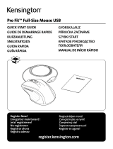Kensington K72369EU Pro Fit Wired Mouse Handleiding