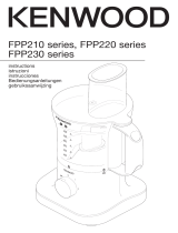 Kenwood FPP210 series Handleiding
