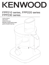 Kenwood FPP220 series de handleiding