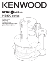 Kenwood kMix triblade HB890 series de handleiding