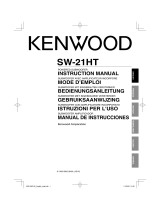 Kenwood SW-21HT Handleiding