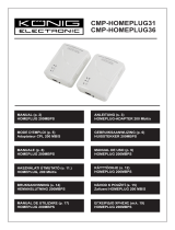 Konig Electronic CMP-HOMEPLUG31 Handleiding