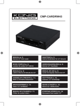 Konig Electronic CMP-CARDRW43 Handleiding