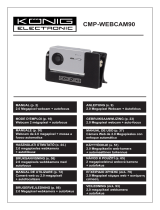 Konig Electronic CMP-WEBCAM90 Handleiding