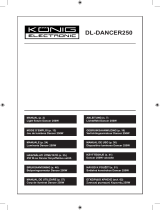 Konig Electronic DL-DANCER250 Handleiding