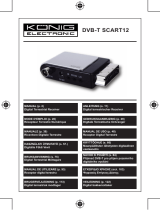 Konig Electronic DVB-T SCART12 Handleiding