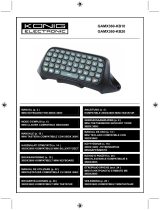 Konig Electronic GAMX360-KB20 Handleiding