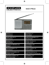 Konig Electronic HAV-PR22 de handleiding
