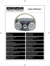 Konig Electronic HAV-PRCD21 de handleiding