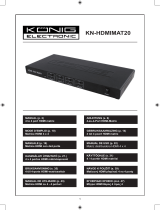 König KN-HDMIMAT20 Specificatie