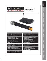 Konig Electronic KN-MICW511 Handleiding