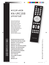 Konig Electronic KN-URC20B de handleiding
