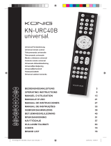 Konig Electronic KN-URC40B de handleiding
