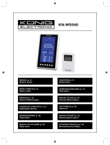 Konig Electronic KN-WS540 Handleiding