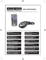 König MP3-FMTRANS40 Specificatie