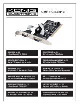 Konig Electronic CMP-PCISER10 Handleiding