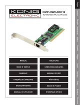 Konig Electronic PCI 10/100 Mbps Handleiding