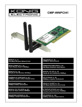 Konig Electronic PCI WLAN de handleiding
