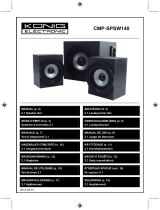 König Speaker Set 2.1 Specificatie