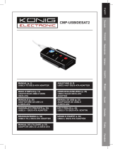 König USB 2.0 - IDE/SATA Handleiding