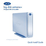 LaCie Big Disk Extreme+ Dual Snelle installatiegids