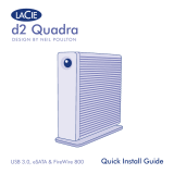 LaCie d2 Quadra USB 3.0 1TB Installatie gids