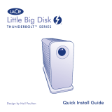 LaCie Little Big Disk Handleiding