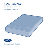 LaCie Little Disk, 500GB Handleiding