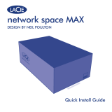 LaCie Network Space MAX 6TB Handleiding