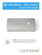 Lantronix xPrintServer Office: Enterprise Mobile Printing Snelstartgids