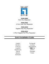 LevelOne POR-0220 Installatie gids