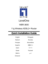 LevelOne WBR-3600 Quick Installation Manual