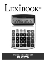 Lexibook PLC270 Handleiding